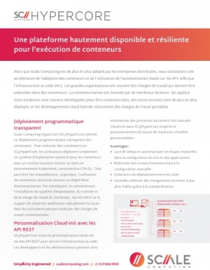 Conteneurs, cloud-init, Kubernetes : les avantages d'une infrastructure hyperconverge