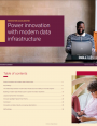 Infrastructure de donn�es modernes : Comment alimenter l'innovation ?