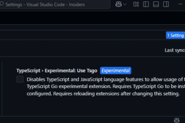 Microsoft a dsign la preview de TypeScript sous le nom de Projet Corsa. (crdit : Microsoft)