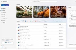 Microsoft �tend Copilot pour OneDrive
