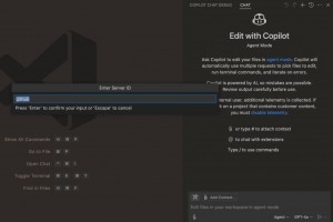 Le mode agent int�gr� � Visual Studio Code 1.99